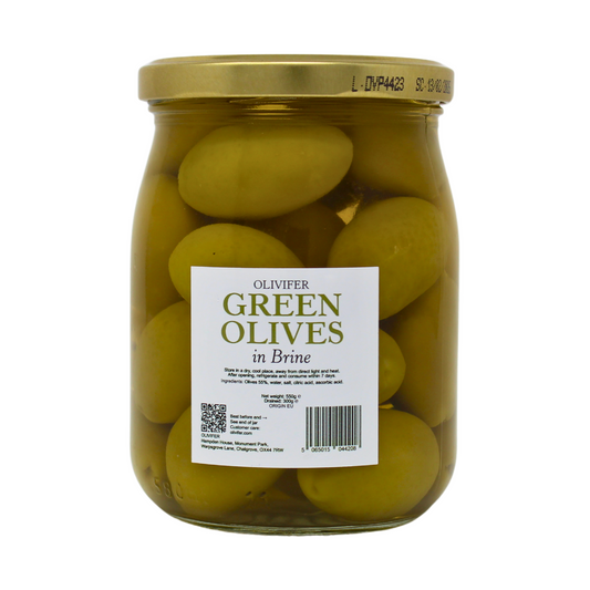 Olivifer Green Olives in Brine 550g