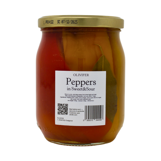 Olivifer Peppers in Sweet&Sour 530g