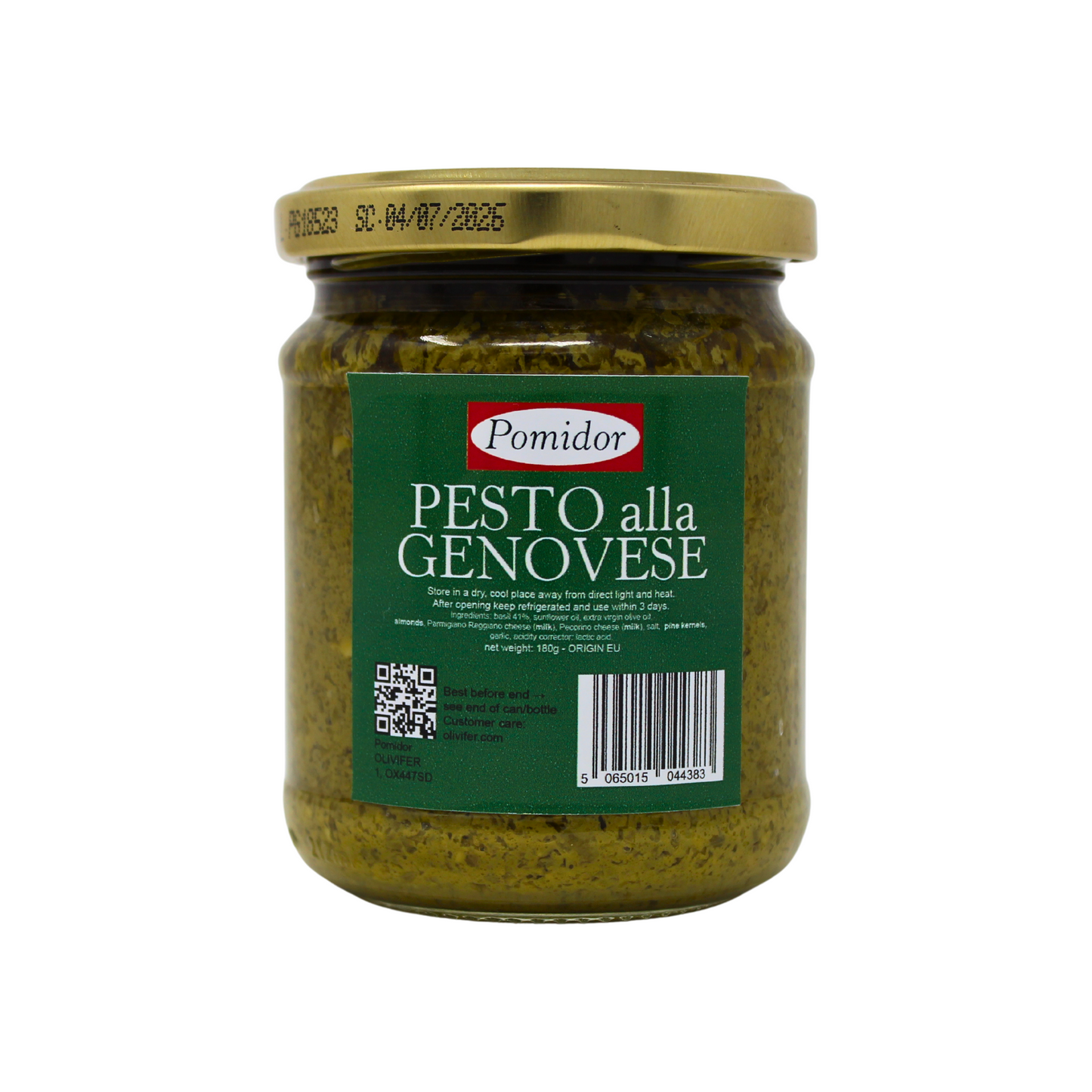 Pomidor Basil Pesto (Pesto alla Genovese) 180g