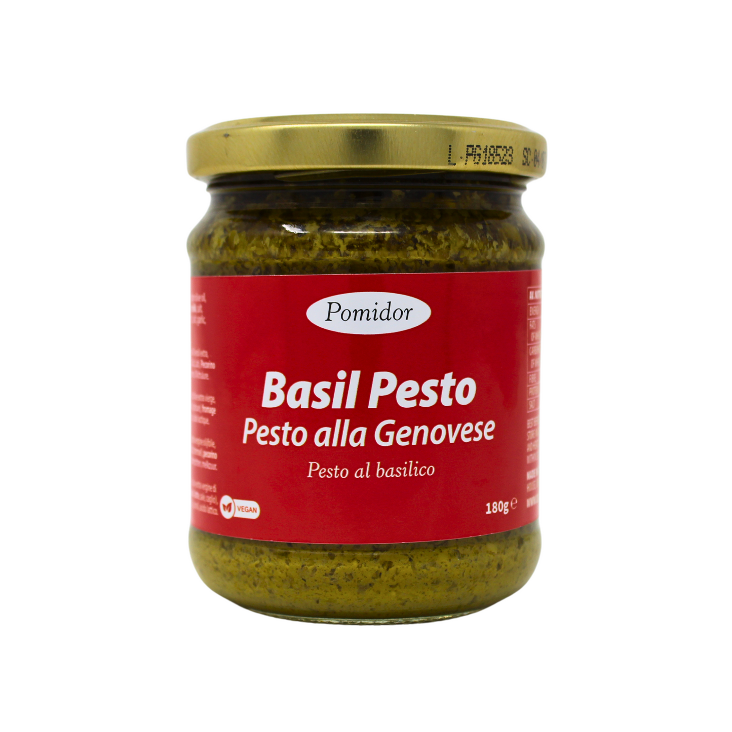 Pomidor Basil Pesto (Pesto alla Genovese) 180g