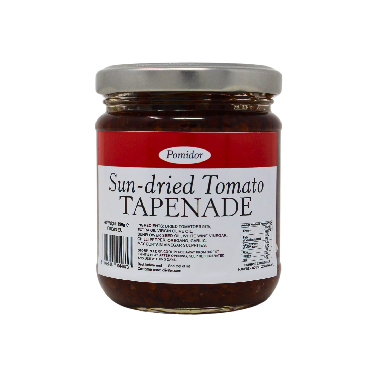 Pomidor Sun-dried Tomato Tapenade (Tomato Capuliato) 180g