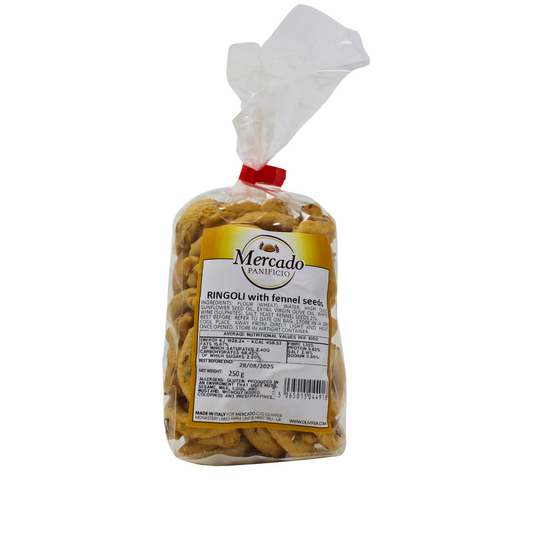 Mercado Ringoli (Taralli) - Fennel Seeds 250g