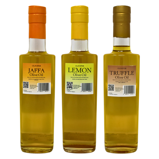 Olivifer Flavoured Olive Oil Mix (Jaffa, Lemon, Truffle)