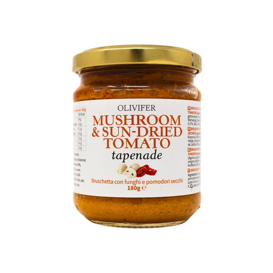 Olivifer Mushroom & Sun-dried Tomato Tapenade  180g