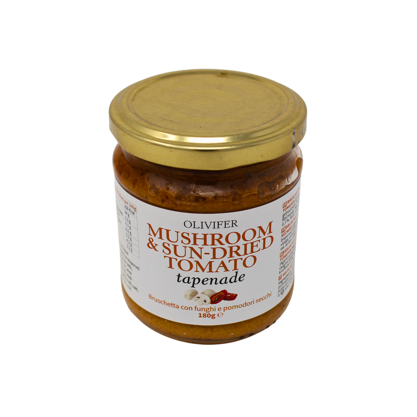 Olivifer Mushroom & Sun-dried Tomato Tapenade  180g