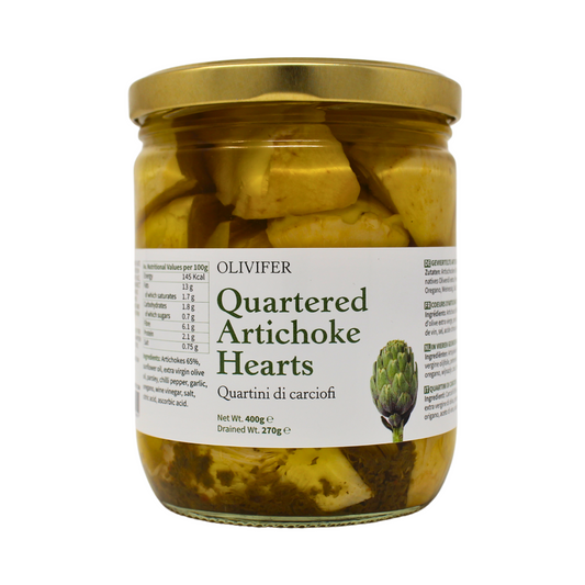 Olivifer Quartered Artichoke Hearts 400g