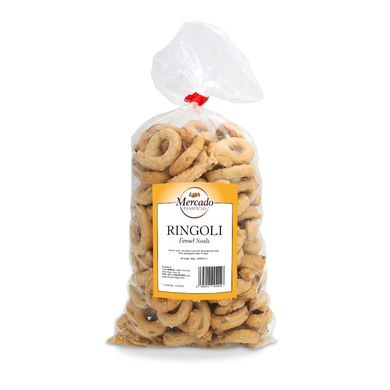 Mercado Ringoli (Taralli) - Fennel Seeds 400g