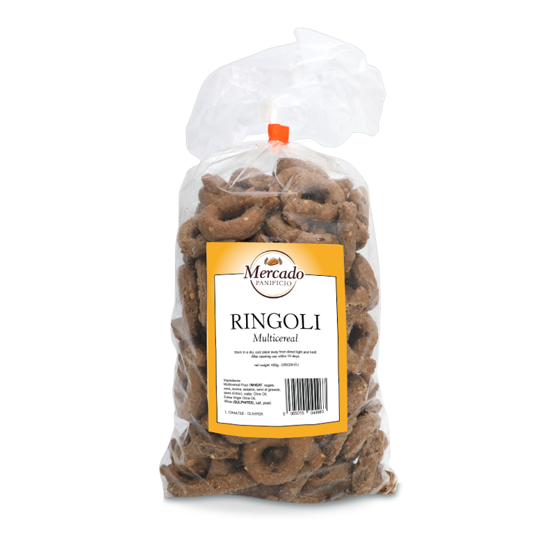 Mercado Ringoli (Taralli) - Multicereal 400g