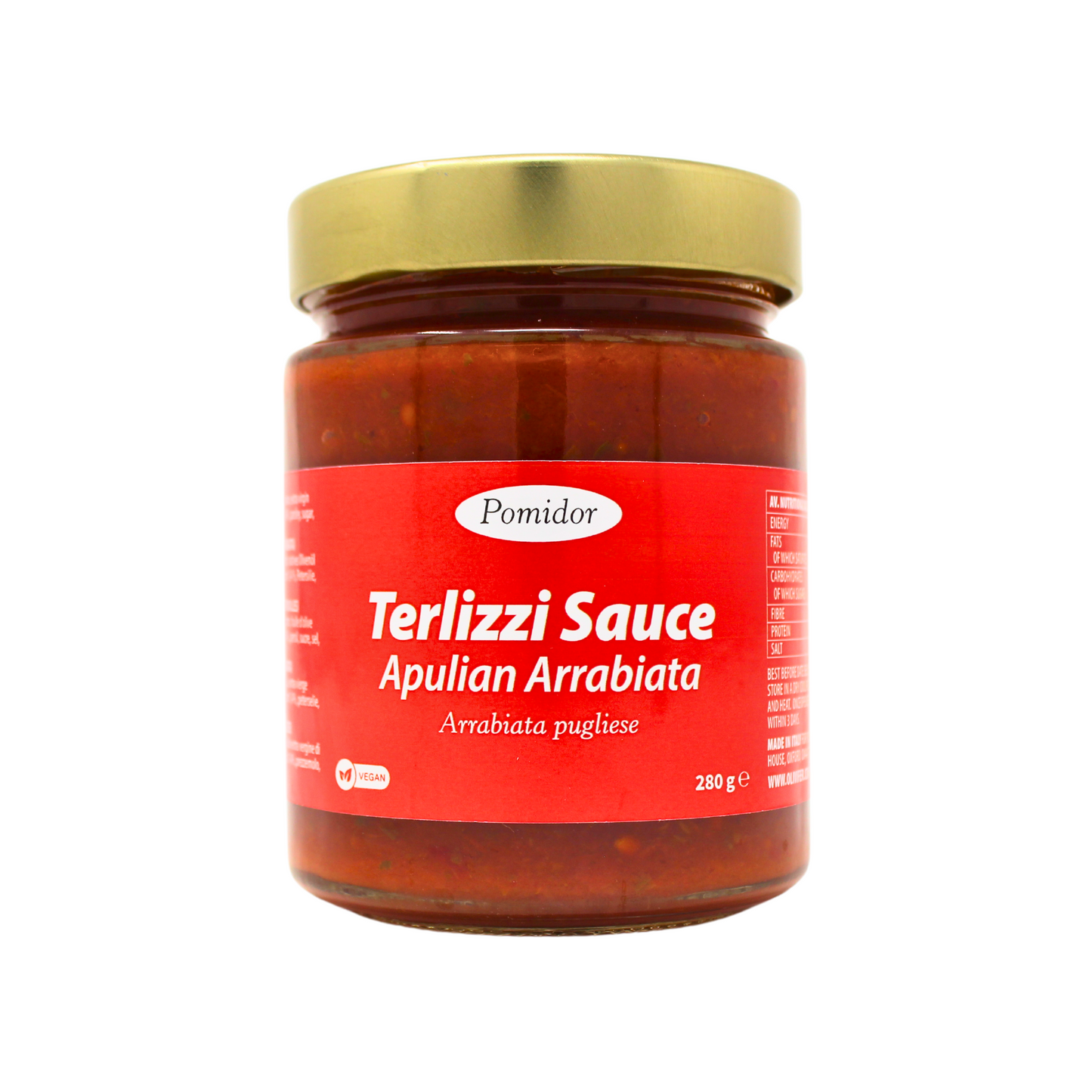 Pomidor Terlizzi Sauce (Apulian Spicy Arrabbiata) 300g