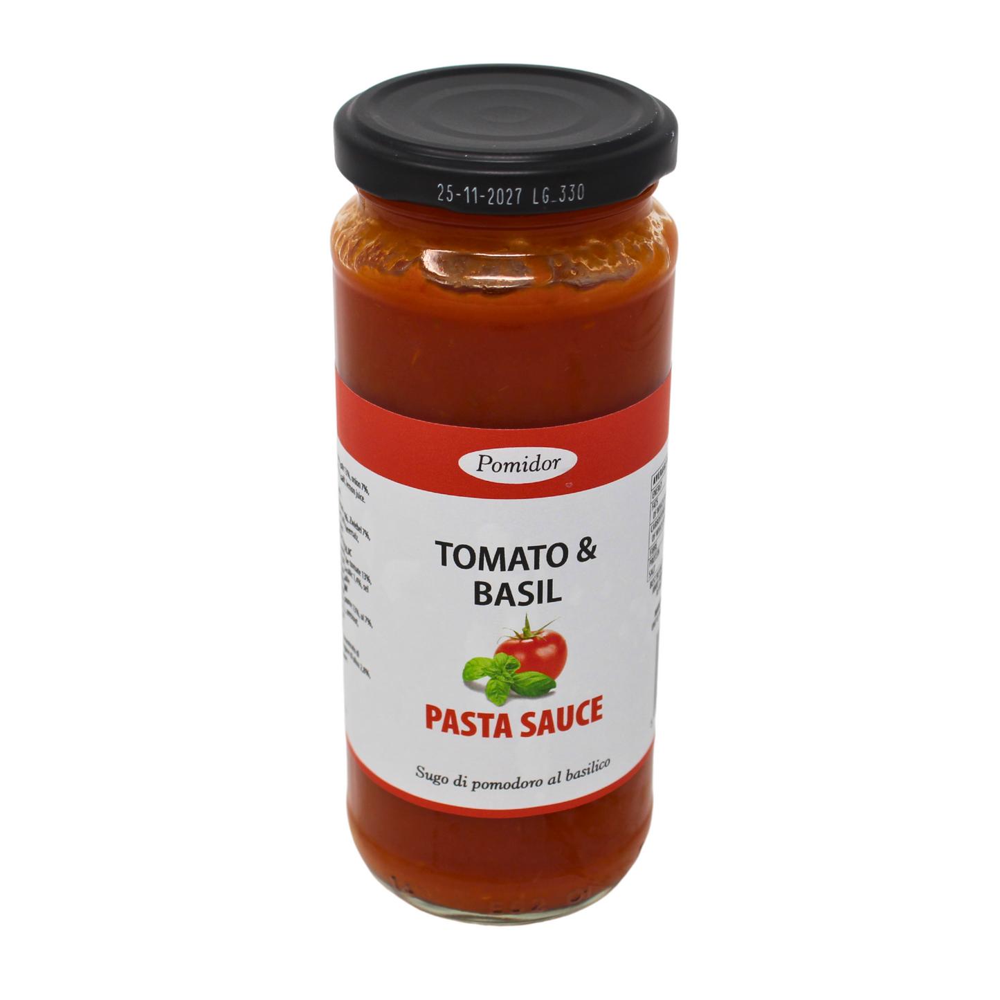 Pomidor Tomato & Basil Pasta Sauce 330g